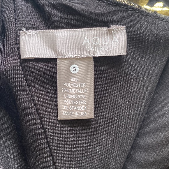 Aqua Capsule Fit and Flare Cocktail Dress - Picture 3 of 5